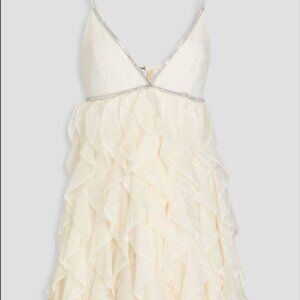 Alice + Olivia, Wilmarie Mini White Dress